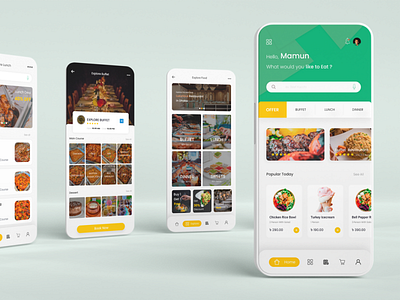 Food Delivery App UI 🍔 🍕