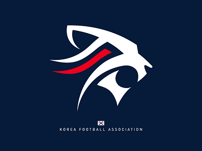 Korea Football Association Logo crest football kfa korea logo soccer team tiger worldcup