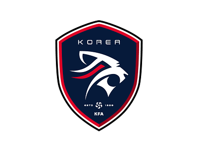 Korea National Football team logo football korea logo soccer tiger worldcup