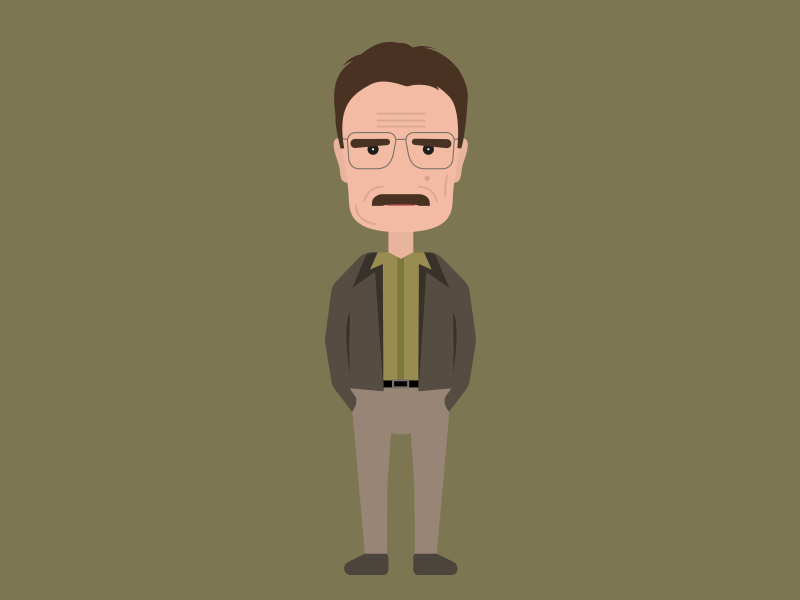 Heisenberg Evolution animation breakingbad character gif heisenberg illustration meth tv walterwhite