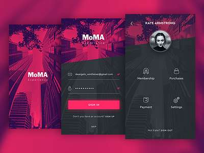 MOMA - Mobile App Redesign WIP 2