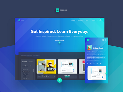 UI Trends - New Website