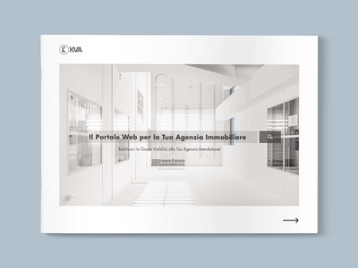 Brochure KVA agency brochure design graphic designer indesign minimal design real estate