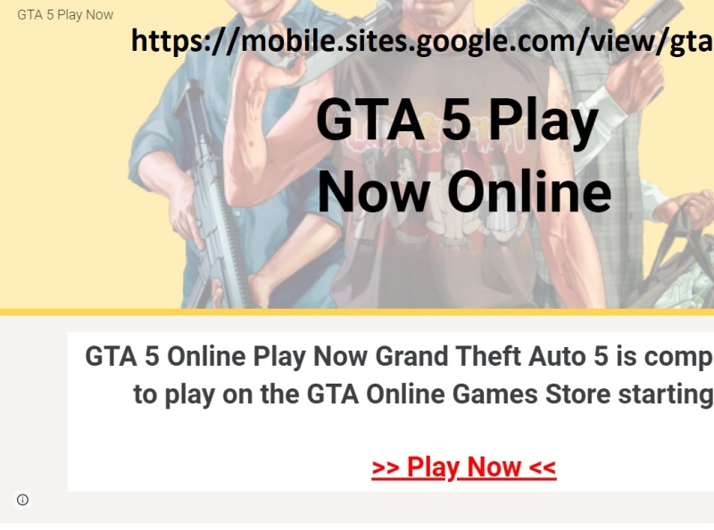 gta 5 online play computer