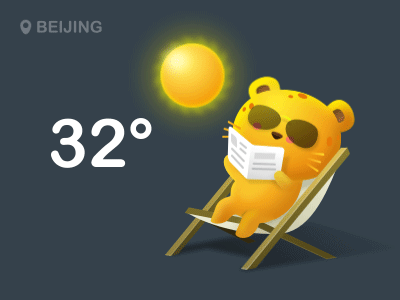 Cute weather for CM Locker chair cheetah cute reading relax sleep sunbath sunny sunshine weather