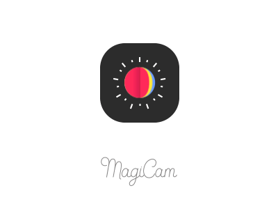 MagiCam App Icon app camera color filter gif icon magic