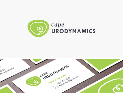 Cape Urodynamics branding graphic design logo