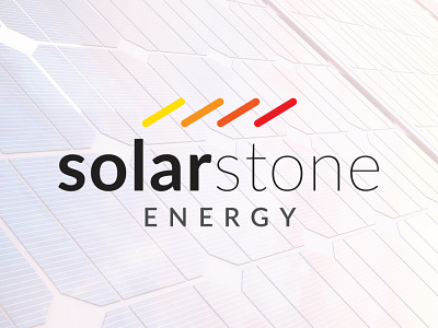 SolarStone Energy branding graphic design logo