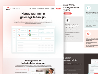 Ruuf - Investor Landing Page Design