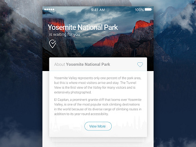 National Park Information Mobile App