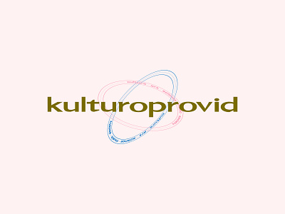 Kulturoprovid graphic design logo logotype typography