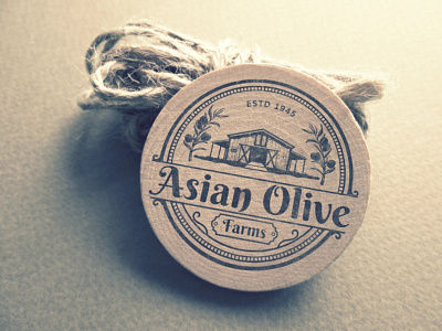 Olive vintage logo