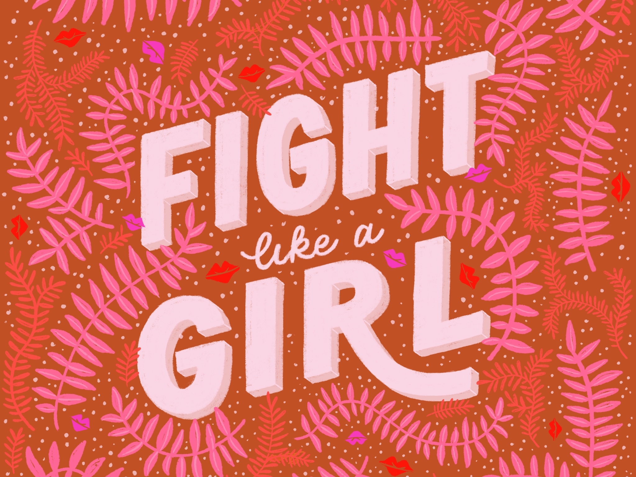Fight Like A Girl By Hannah Farley On Dribbble