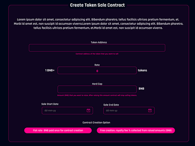 Token Form