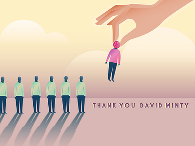 Hey! 2d choose debute dribbble hand invite shadows thank you