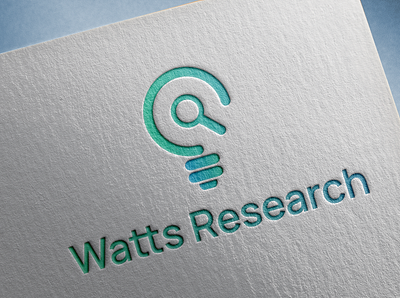 Watts Research Logo for Lamp Energical Group branding business design graphic design illustration logo