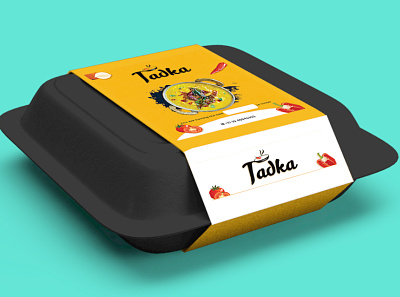 Tadka Packaging branding graphic design ui