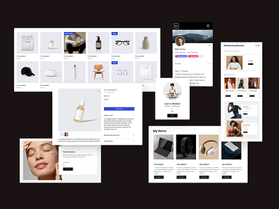 Editor X product - image making apps apps design branding design design layout minimal wix