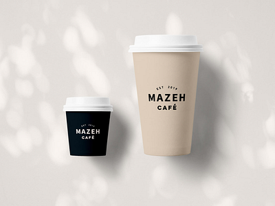 Branding coffee cups branding branding design cafe coffee cups design minimalism natural telaviv visual identity