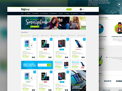 Topou Layout Site E-commerce advertising e commerce e commerce design ecommerce interface design layoutdesign ui ui design uidesign ux