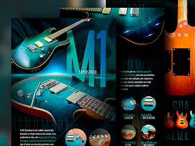 SGT Guitars Website Product Page