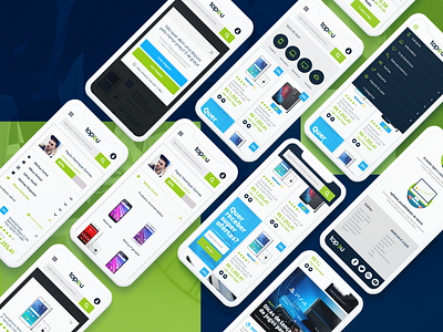 Topou Mobile Site ecommerce ecommerce design ecommerce shop interface design ui ui design web design