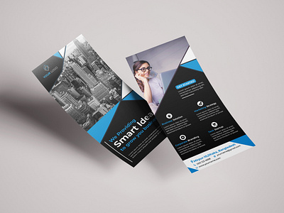 Corporate business rack card design