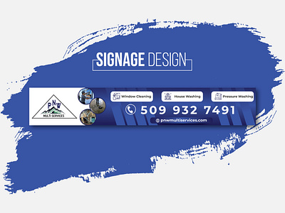 Signage Design a5 design advert design banner design billboard branding design graphic design sign design signage design