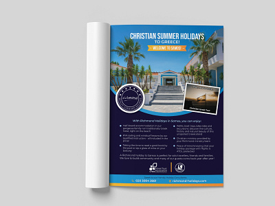 Event Flyer & Magazine Ad Design a5 design ad design advert design banner design branding design event flyer flyer design graphic design hotel logo magazine ad travel ui