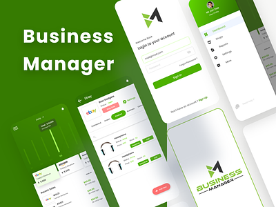 Business Manager App UI