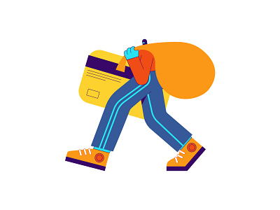 Stealing money card character cyber security design hacker illustration money people