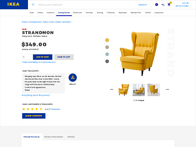 IKEA Product Redesign ecommerce ikea product redesign ui ux