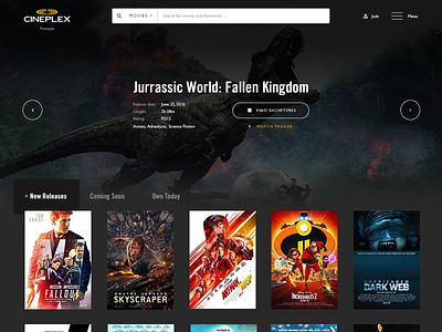 Cineplex Redesign