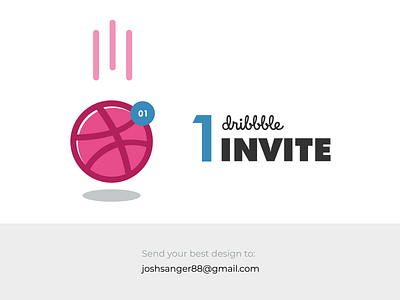 1 Dribbble Invite to give away