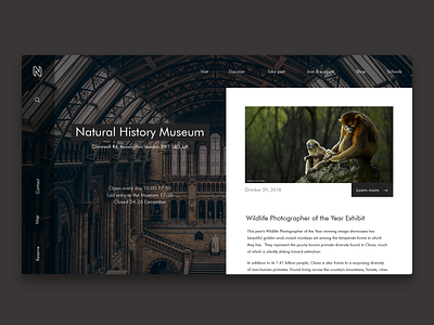 Concept for London's National History Musuem