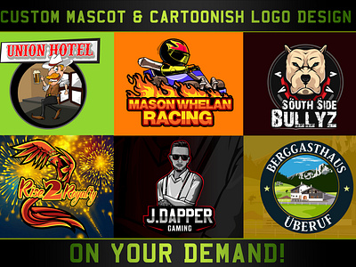 Mascot & cartoonish logo designs-2