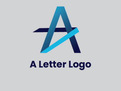 "A" Letter Logo a letter logo brand marketing