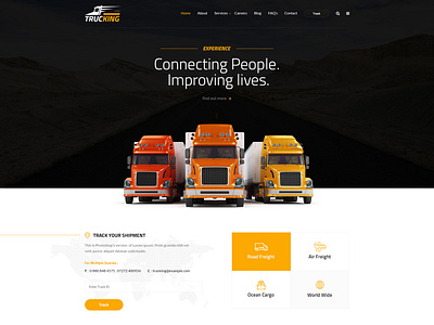 Trucking Website