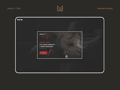 Daily UI :: 036 036 daily ui 036 dailyui dailyui 036 dailyui036 special offer specialoffer ui ui design uidesign