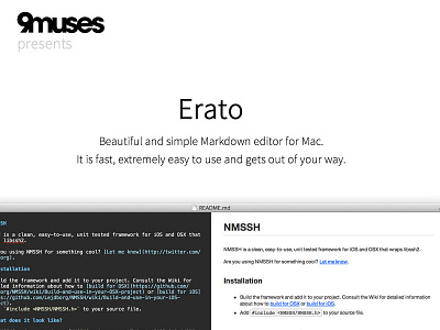 Erato Promo Site