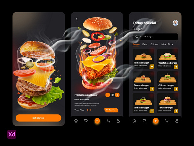 Recipe Mobile App Design