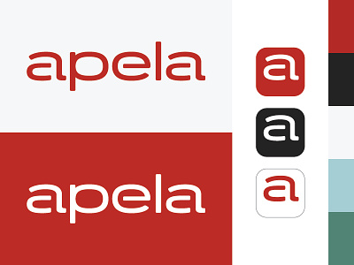 Apela Logo brand illustrator logo