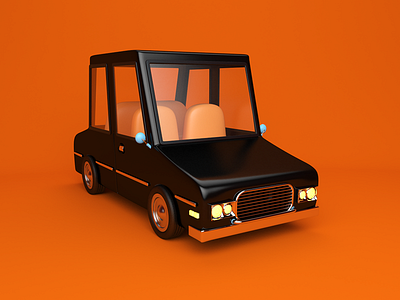 Car car cinema 4d photoshop