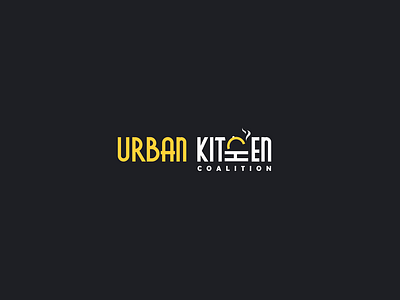 Urban Kitchen logo concept.