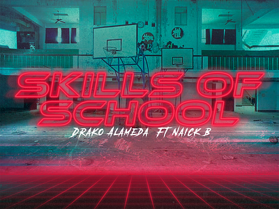 Cover music art - Skills of school art design music photoshop