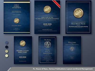 Florida House of Representatives Publication Cover Designs