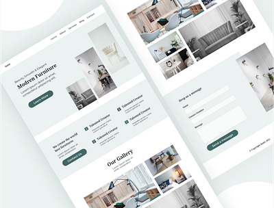 Furniture Shop website Design branding design design concept product design ui ui d ui design ux ux design wesite design