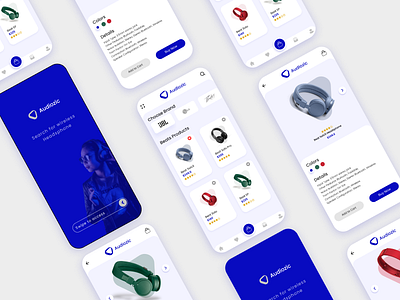 Headphones E-commerce App Design app app design design design concept product design ui ui design ux