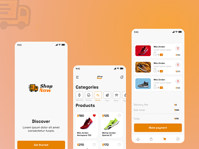 Online ecommerce shop App app design branding design design concept logo product design ui ui design ux