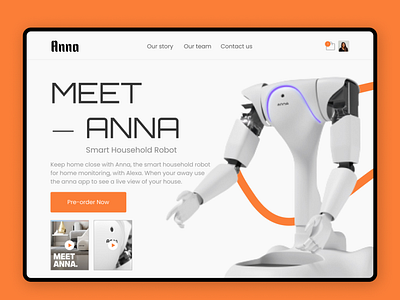 Anna - Household Robot for Home Monitoring